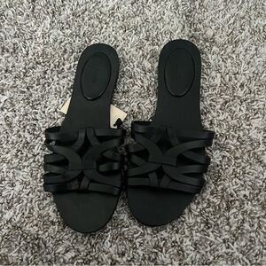 Mango Black Women's Sandals
